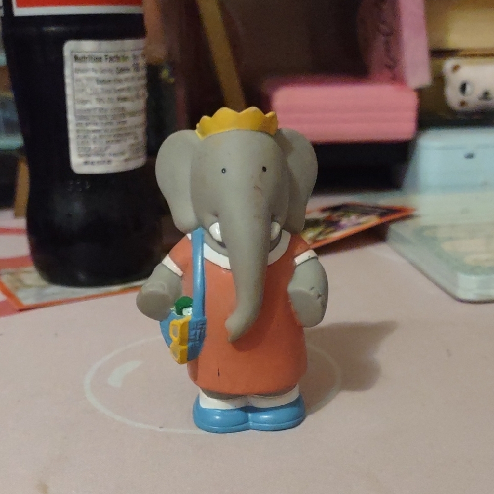 Queen Celeste, from the animated series Babar. 